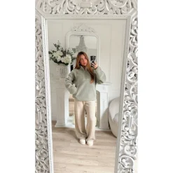 SWEAT MOUMOUTE KAKI EVELINE