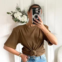 TEE SHIRT CHOCO NOEUD