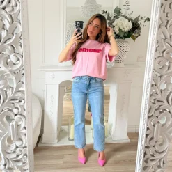 TEE SHIRT PINK AMOUR