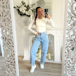 TOP BASIQUE BLANC STRETCH