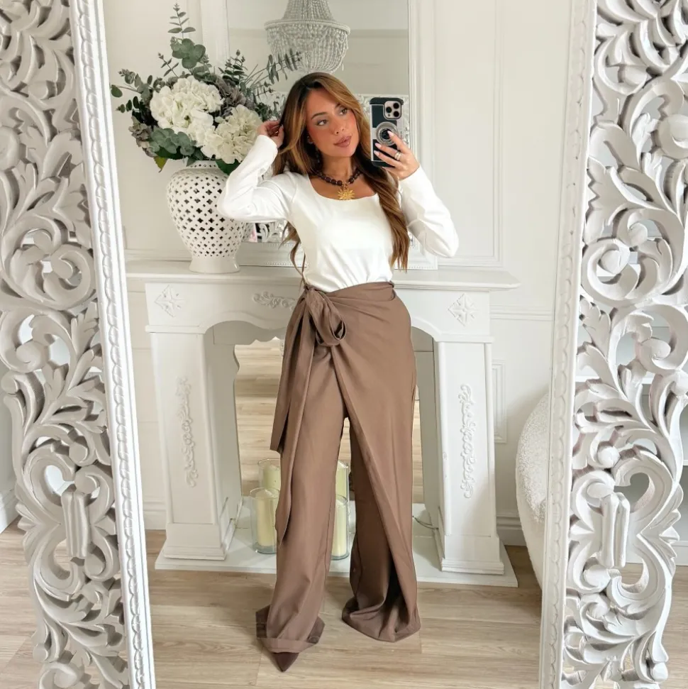 TOP LYCRA BLANC COL CARRÉ