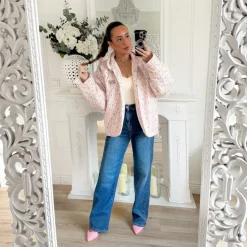 VESTE MOUMOUTE BEIGE REVERSIBLE JESSICA