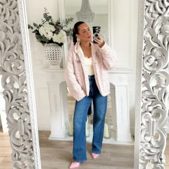 VESTE MOUMOUTE BEIGE REVERSIBLE JESSICA