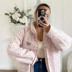 VESTE MOUMOUTE BEIGE REVERSIBLE JESSICA