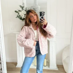 VESTE MOUMOUTE PINK REVERSIBLE JESSICA