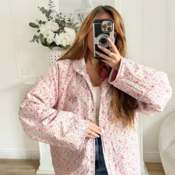 VESTE MOUMOUTE PINK REVERSIBLE JESSICA